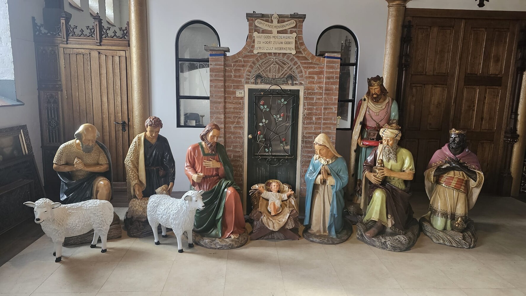 Kerstgroep 12 - 185 cm