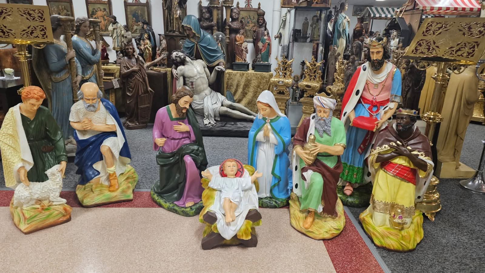 Kerstgroep 6 - 125 cm