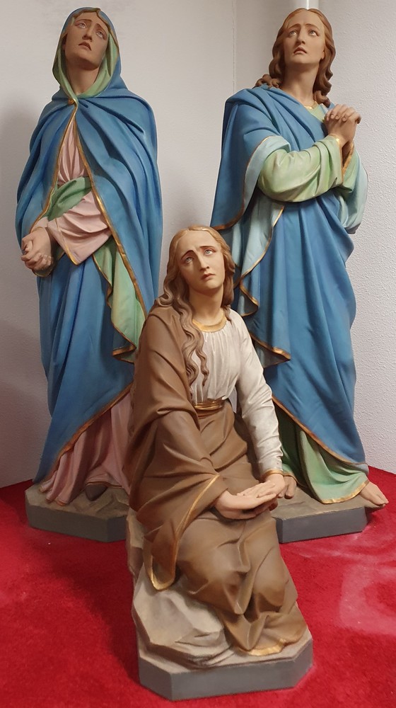 Maria, Johannes & Maria Magdalena - 145 cm./90cm.